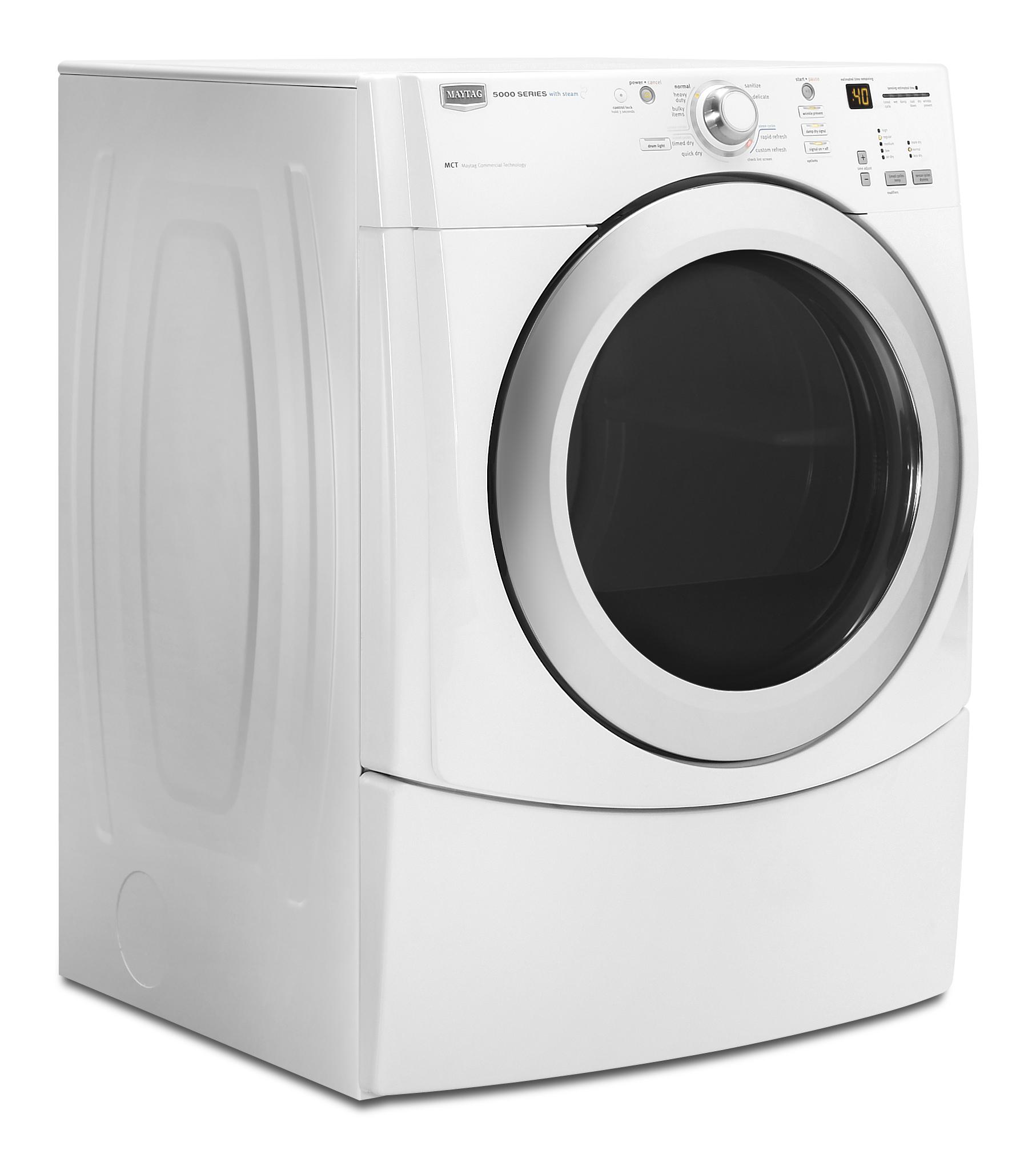Maytag MGDE500VW 7.0 Cu. Ft. Performance Series Gas Dryer with